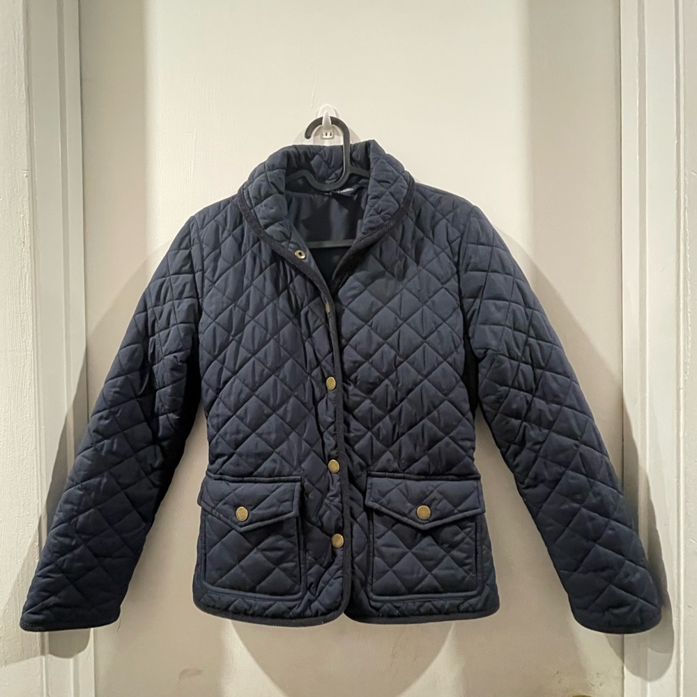 Ralph Lauren girl Quilted Water-Repellent Barn Jacket